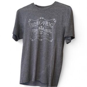 Electric Men's Gray Slim-Fit Tee